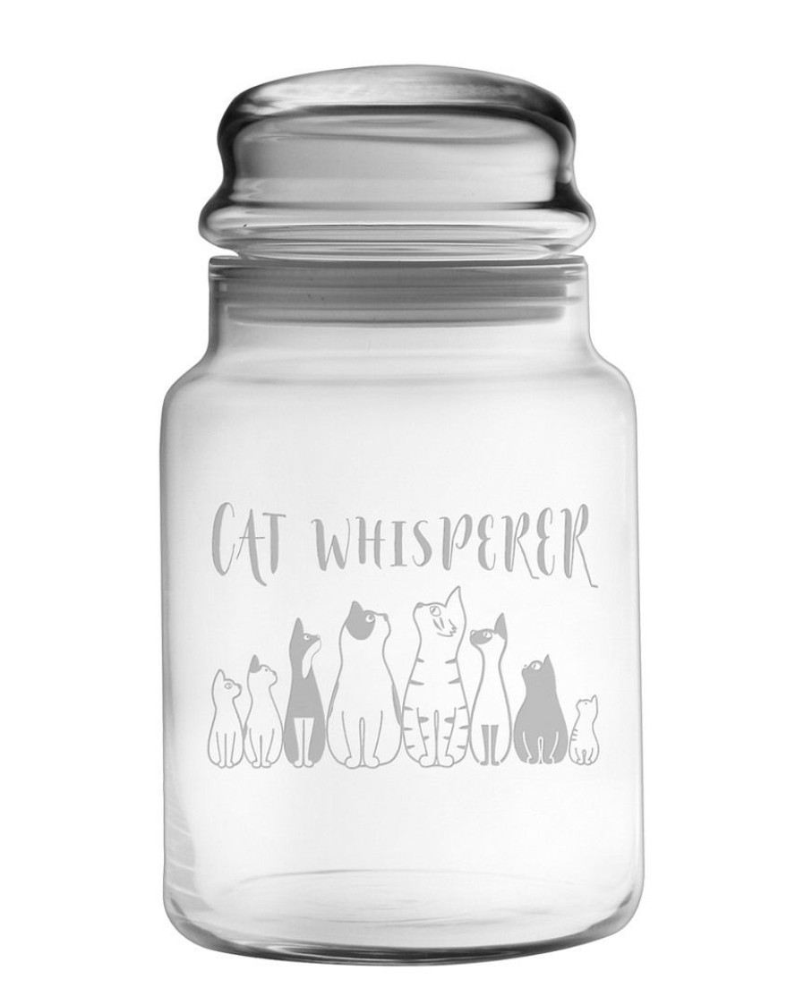 Pet Supplies Susquehanna Glass | Susquehanna Glass Cat Whisperer Apothecary Jar Home Pet Supplies