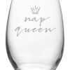 Games & Giftables Susquehanna Glass | Susquehanna Glass Nap Queen Stemless Wine & Gift Box Home Bar Carts & Accessories