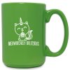 Dinnerware Susquehanna Glass | Susquehanna Glass Meowgically Delicious Grande Green Mug Home Dinnerware