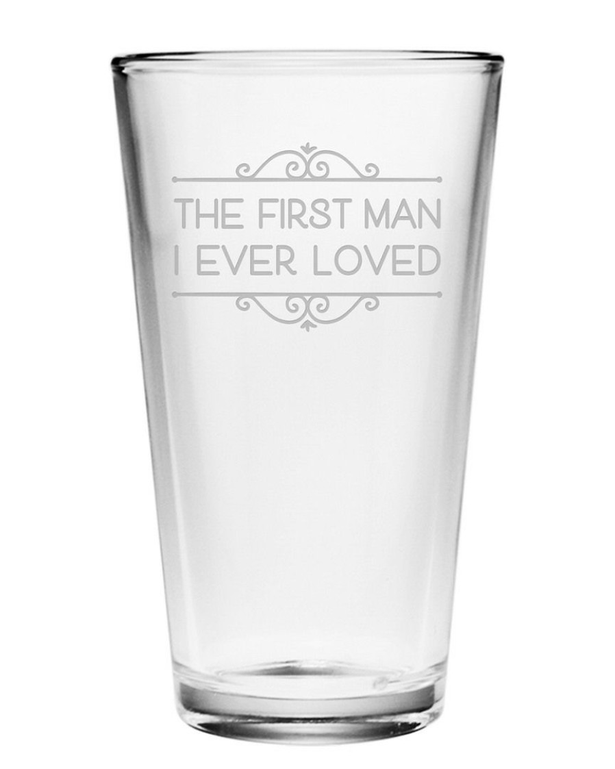 Drinkware Susquehanna Glass | Susquehanna Glass First Man Pint Glass Home Drinkware