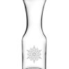 Games & Giftables Susquehanna Glass | Susquehanna Glass "Let It Snow" 1-Liter Carafe Home Bar Carts & Accessories