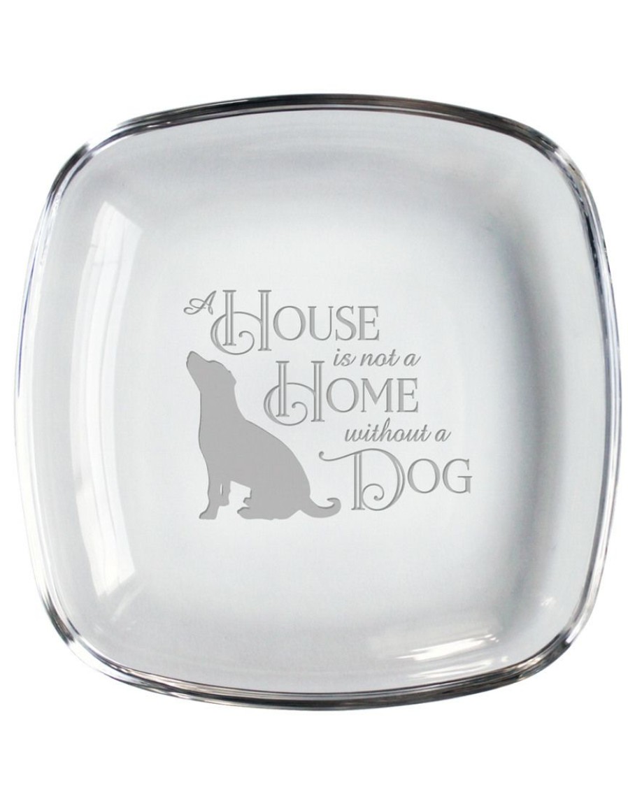 Pet Supplies Susquehanna Glass | Susquehanna Glass Home Dog 7In Keepsake Plate Pet Supplies