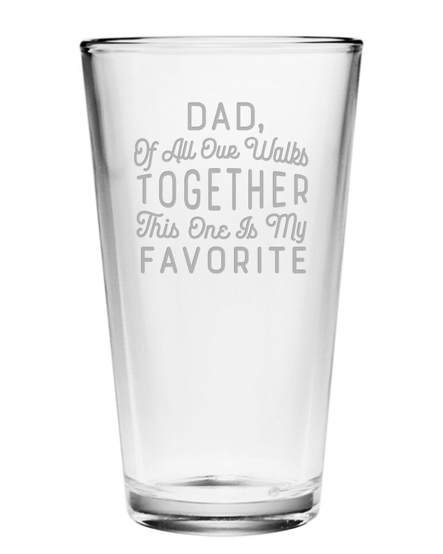 Drinkware Susquehanna Glass | Susquehanna Glass Our Walks Together Pint Glass Home Drinkware