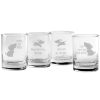 Pet Supplies Susquehanna Glass | Susquehanna Glass Happy Dog Assortment Rocks Glass Set Of 4 Home Pet Supplies