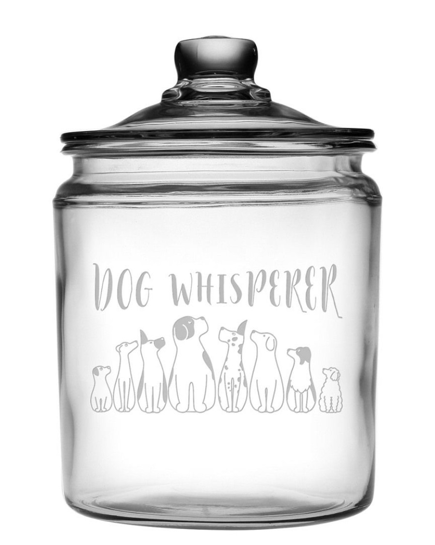 Pet Supplies Susquehanna Glass | Susquehanna Glass 64Oz Dog Whisperer Half Gallon Jar Home Pet Supplies