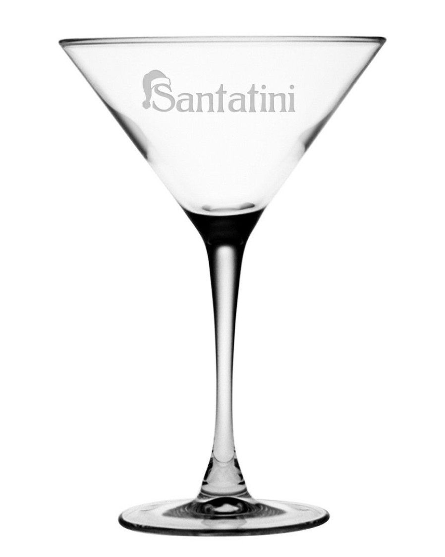 Drinkware Susquehanna Glass | Susquehanna Glass Set Of Four "Santatini" 7.25Oz Glasses Home Drinkware