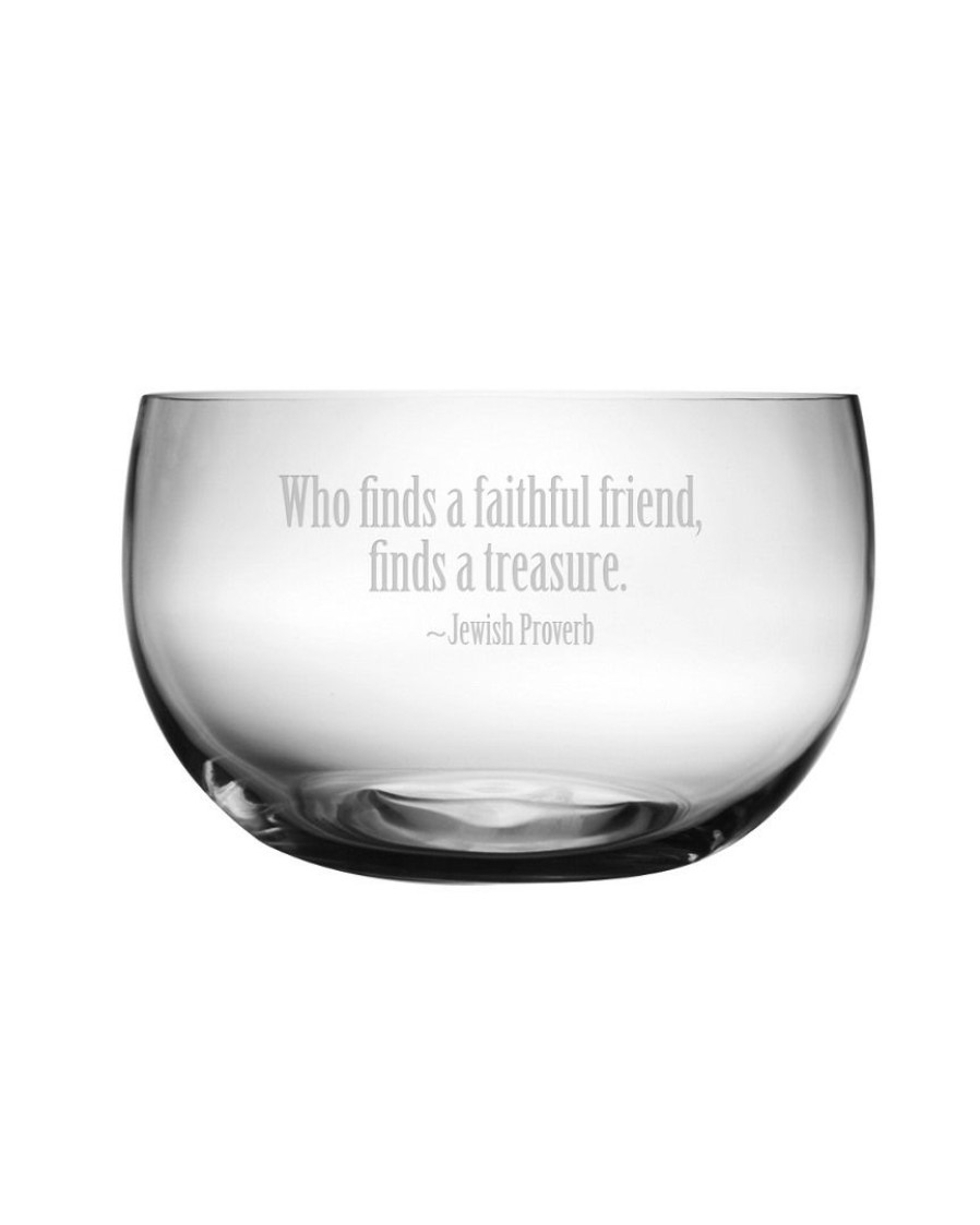 Serveware Susquehanna Glass | Susquehanna Glass Faithful Friend 9In Bowl Home Serveware