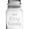 Games & Giftables Susquehanna Glass | Susquehanna Glass Kitty Kandy 31Oz Jar Home Bar Carts & Accessories