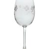 Games & Giftables Susquehanna Glass | Susquehanna Glass Set Of 4 Alice Hand-Cut Wine Glasses Home Bar Carts & Accessories