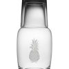 Games & Giftables Susquehanna Glass | Susquehanna Glass Pineapple Handcut Night Bottle Set Home Bar Carts & Accessories