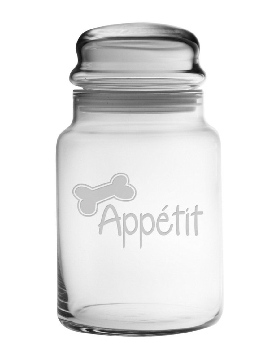 Pet Supplies Susquehanna Glass | Susquehanna Glass Bone Appetit 7In Jar Home Pet Supplies