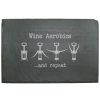 Serveware Susquehanna Glass | Susquehanna Glass Wine Aerobics Slate Serving Board Home Serveware