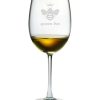 Drinkware Susquehanna Glass | Susquehanna Glass Queen Bee Set Of Four 19Oz Wine Glasses Home Drinkware