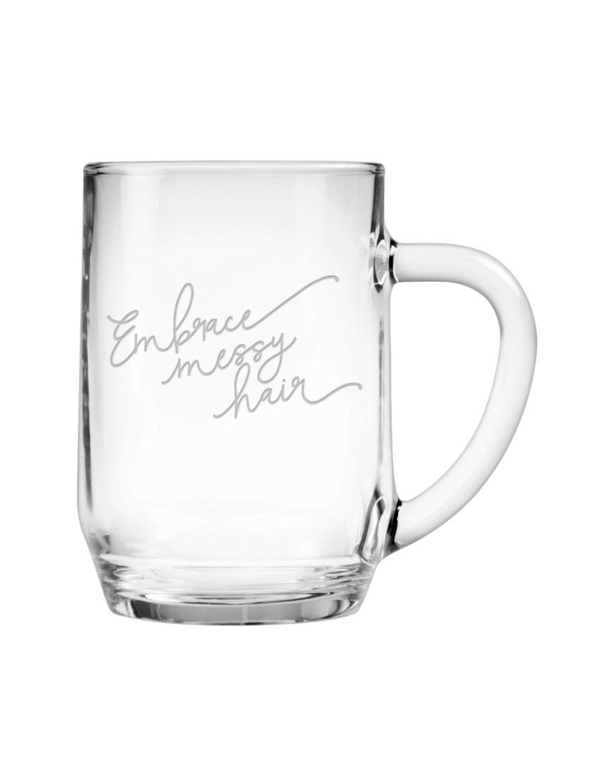 Games & Giftables Susquehanna Glass | Susquehanna Glass 20Oz Embrace Messy Hair Mug Home Bar Carts & Accessories