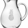 Games & Giftables Susquehanna Glass | Susquehanna Glass Pineapple Handcut Classic Round Pitcher Home Bar Carts & Accessories