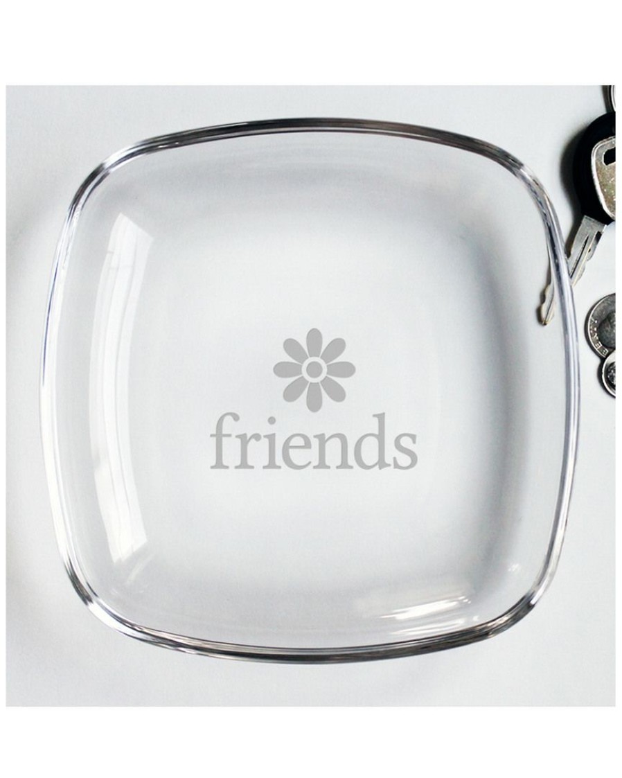 Serveware Susquehanna Glass | Susquehanna Glass 7In Friends Keepsake Plate Home Serveware