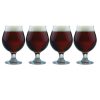 Games & Giftables Susquehanna Glass | Susquehanna Glass Set Of Four 16Oz Belgian Beer Glasses Home Bar Carts & Accessories