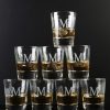 Drinkware Susquehanna Glass | Susquehanna Glass Monogrammed Set Of 8 Dof Glasses, (A-Z) Home Drinkware