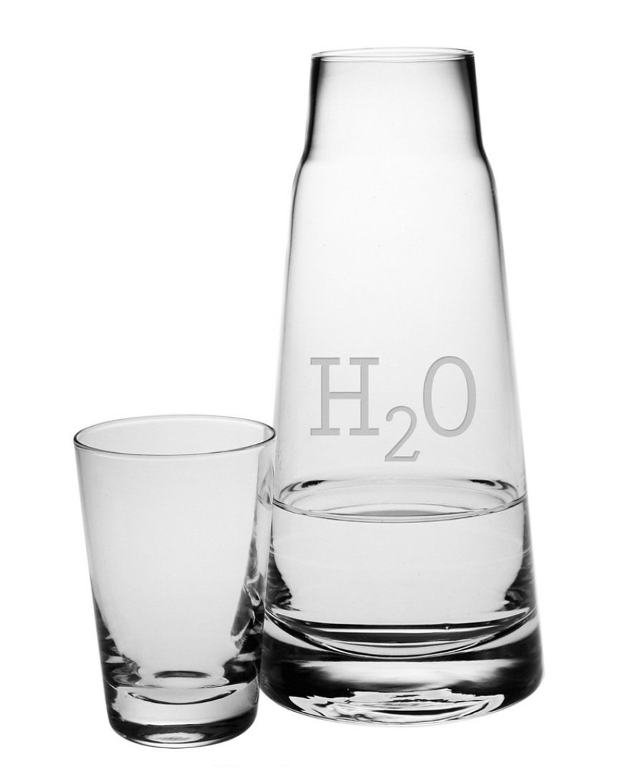 Decorative Items & Frames Susquehanna Glass | Susquehanna Glass H2O Cone Night Bottle Set Home Decorative Items & Frames